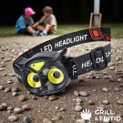 LED Hodelykt for Barn – Ugle Design, 3 Moduser, Opptil 8 Timers Batteritid thumbnail