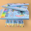 Stitch Fargeblyanter – 12 stk fargerik tegneglede for barn thumbnail