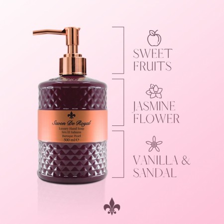 Savon De Royal – Baroque Pearl Flytende Håndsåpe 500 ml